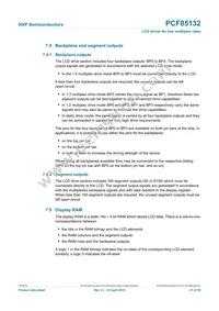 PCF85132U/2DA/1 Datasheet Page 21