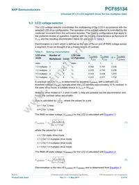 PCF85134HL/1 Datasheet Page 8