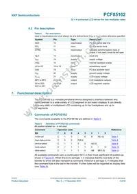 PCF85162T/1 Datasheet Page 5