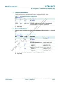 PCF85176T/1 Datasheet Page 8
