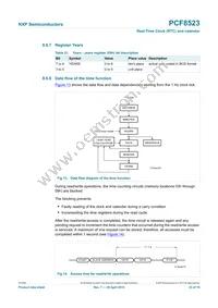 PCF8523TS/1 Datasheet Page 23
