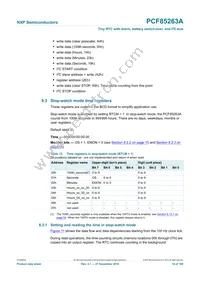 PCF85263AT/AJ Datasheet Page 18