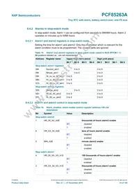 PCF85263AT/AJ Datasheet Page 23