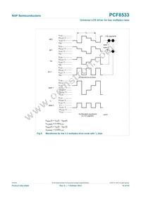 PCF8533U/2/F2 Datasheet Page 14