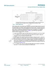 PCF8533U/2/F2 Datasheet Page 19