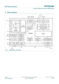 PCF8534AHL/1 Datasheet Page 3