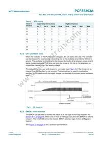 PCF85363ATT1/AJ Datasheet Page 14