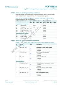 PCF85363ATT1/AJ Datasheet Page 22