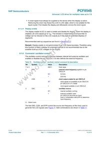 PCF8545ATT/AJ Datasheet Page 11