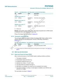 PCF8545ATT/AJ Datasheet Page 16