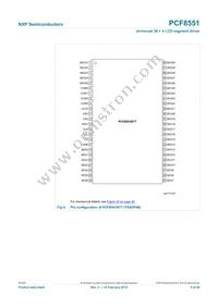 PCF8551BTT/AJ Datasheet Page 5