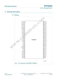 PCF8553DTT/AJ Datasheet Page 4