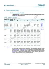 PCF8553DTT/AJ Datasheet Page 6