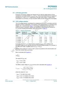 PCF8553DTT/AJ Datasheet Page 16