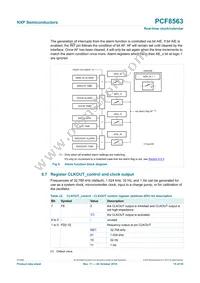 PCF8563T/F4 Datasheet Page 15
