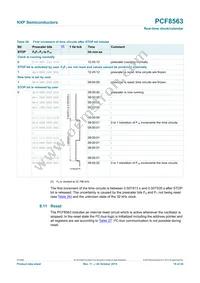 PCF8563T/F4 Datasheet Page 19