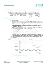 PCF8563T/F4 Datasheet Page 22