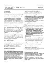 PCF8570T/F5 Datasheet Page 16