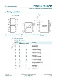 PCF8574AT/3 Datasheet Page 4