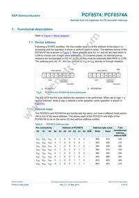 PCF8574AT/3 Datasheet Page 5