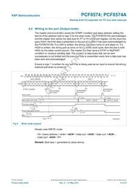PCF8574AT/3 Datasheet Page 8