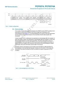 PCF8574AT/3 Datasheet Page 12