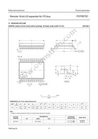 PCF8575CTS/1 Datasheet Page 17