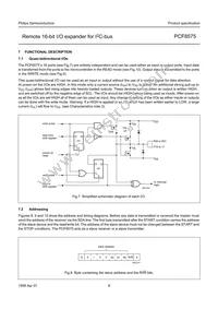 PCF8575TS/1 Datasheet Page 8