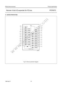 PCF8575TS/1 Datasheet Page 16