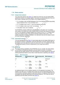 PCF8576CHL/1 Datasheet Page 23