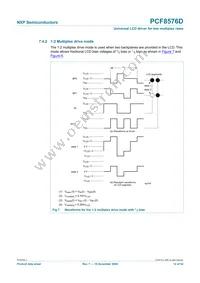 PCF8576DH/2 Datasheet Page 12