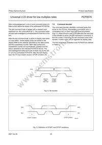 PCF8576T/1 Datasheet Page 20