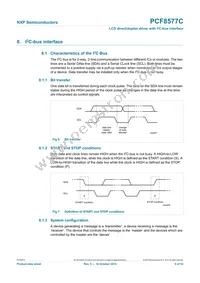 PCF8577CT/3 Datasheet Page 9