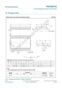 PCF8577CT/3 Datasheet Page 20