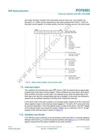 PCF8583BS Datasheet Page 13