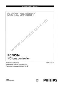 PCF8584P Datasheet Cover