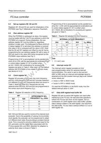 PCF8584P Datasheet Page 8