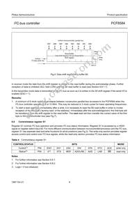 PCF8584P Datasheet Page 9