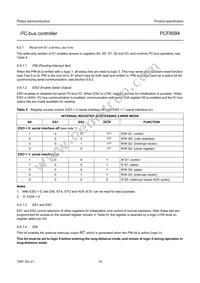 PCF8584P Datasheet Page 10