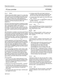PCF8584P Datasheet Page 12