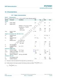 PCF8591T/2 Datasheet Page 17