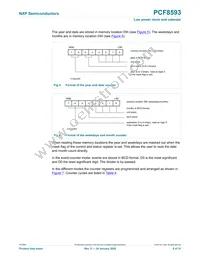 PCF8593T/1 Datasheet Page 6
