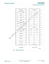 PCF8593T/1 Datasheet Page 7