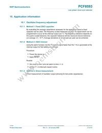 PCF8593T/1 Datasheet Page 21