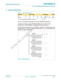 PCF8594C-2T/02 Datasheet Page 5