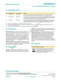PCF8594C-2T/02 Datasheet Page 20