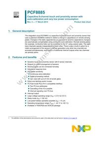 PCF8885T/1 Datasheet Cover