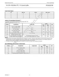 PCK2001MDB Datasheet Page 3