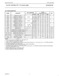 PCK2001MDB Datasheet Page 7