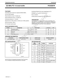PCK2001RDB Datasheet Page 2